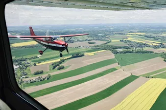 Rundflug ab Chemnitz über das Erzgebirge