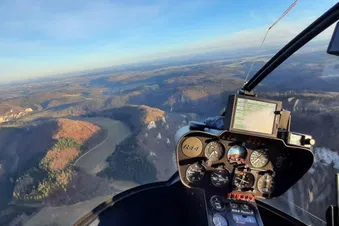 Heli Rundflug Sigmaringen zum kennenlernen.