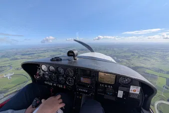 Schnupperflug Diamond DA40 + 1 Begleitperson