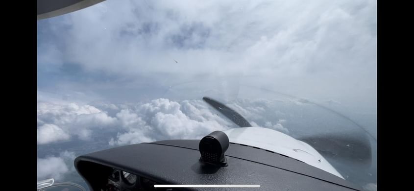 Über den Wolken – Höhenflug bis 8.000 ft