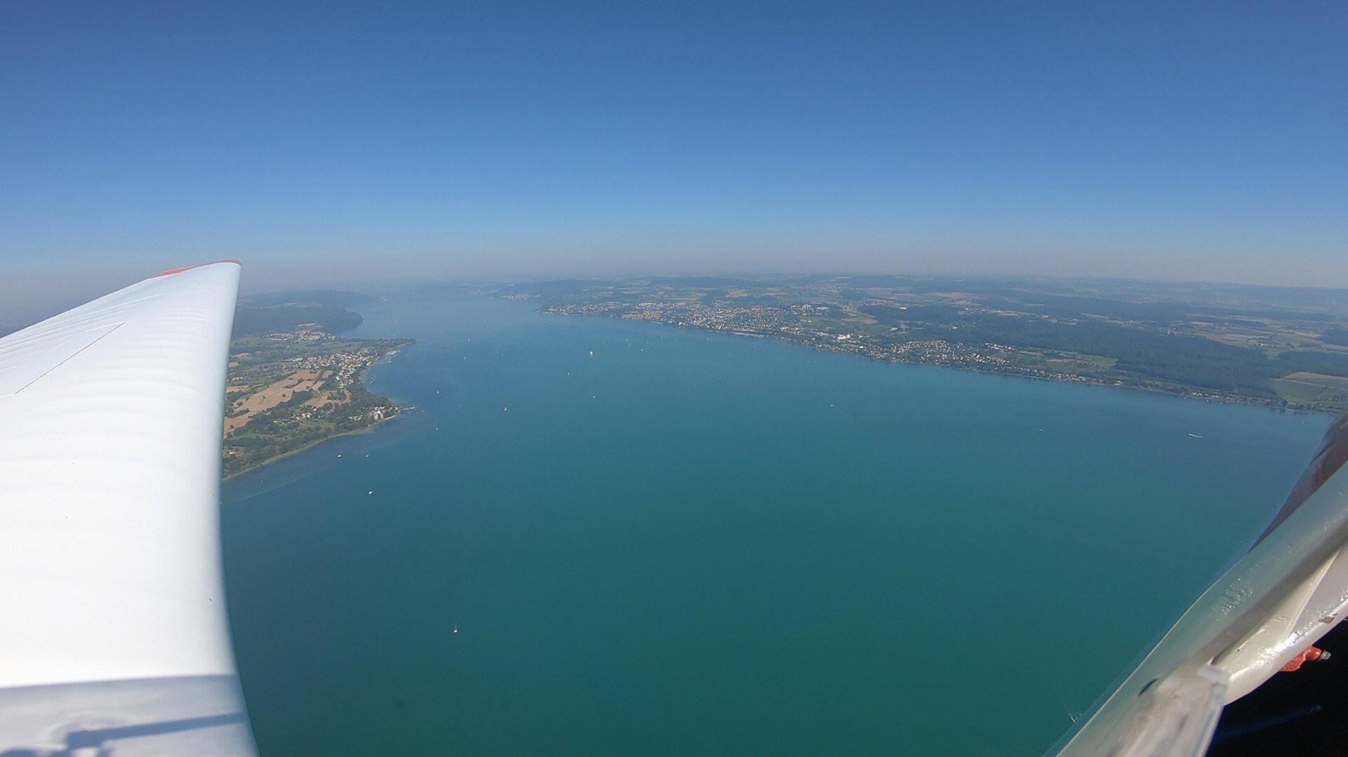 Rundflug zum Bodensee mit Inseln Reichenau & Mainau