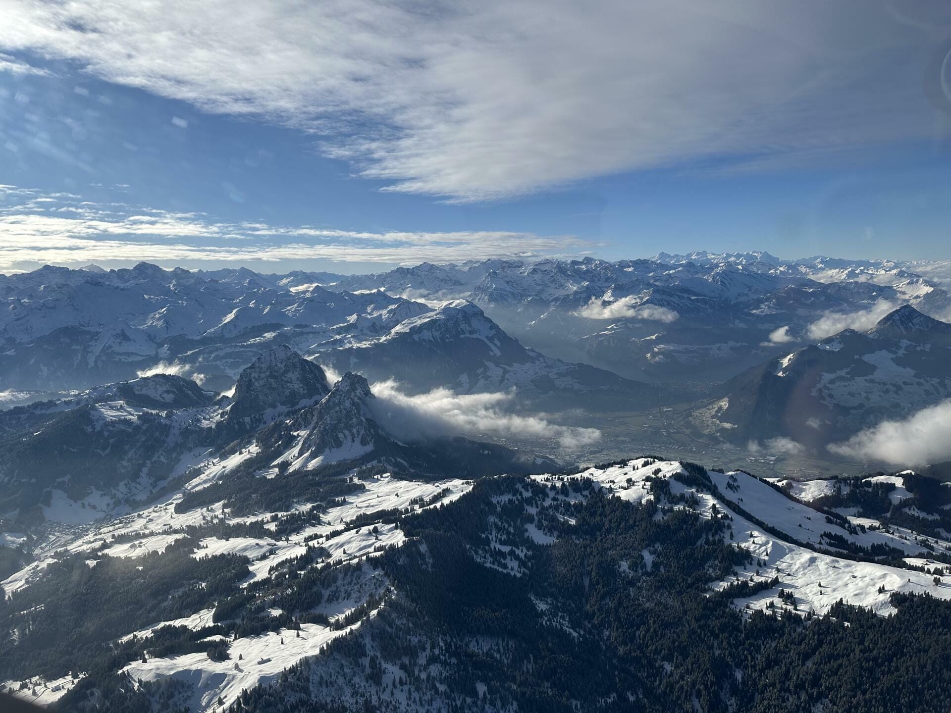Zugersee, Mythen, Vierwaldstättersee und Rigi