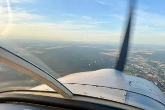 Rundflug in der Region