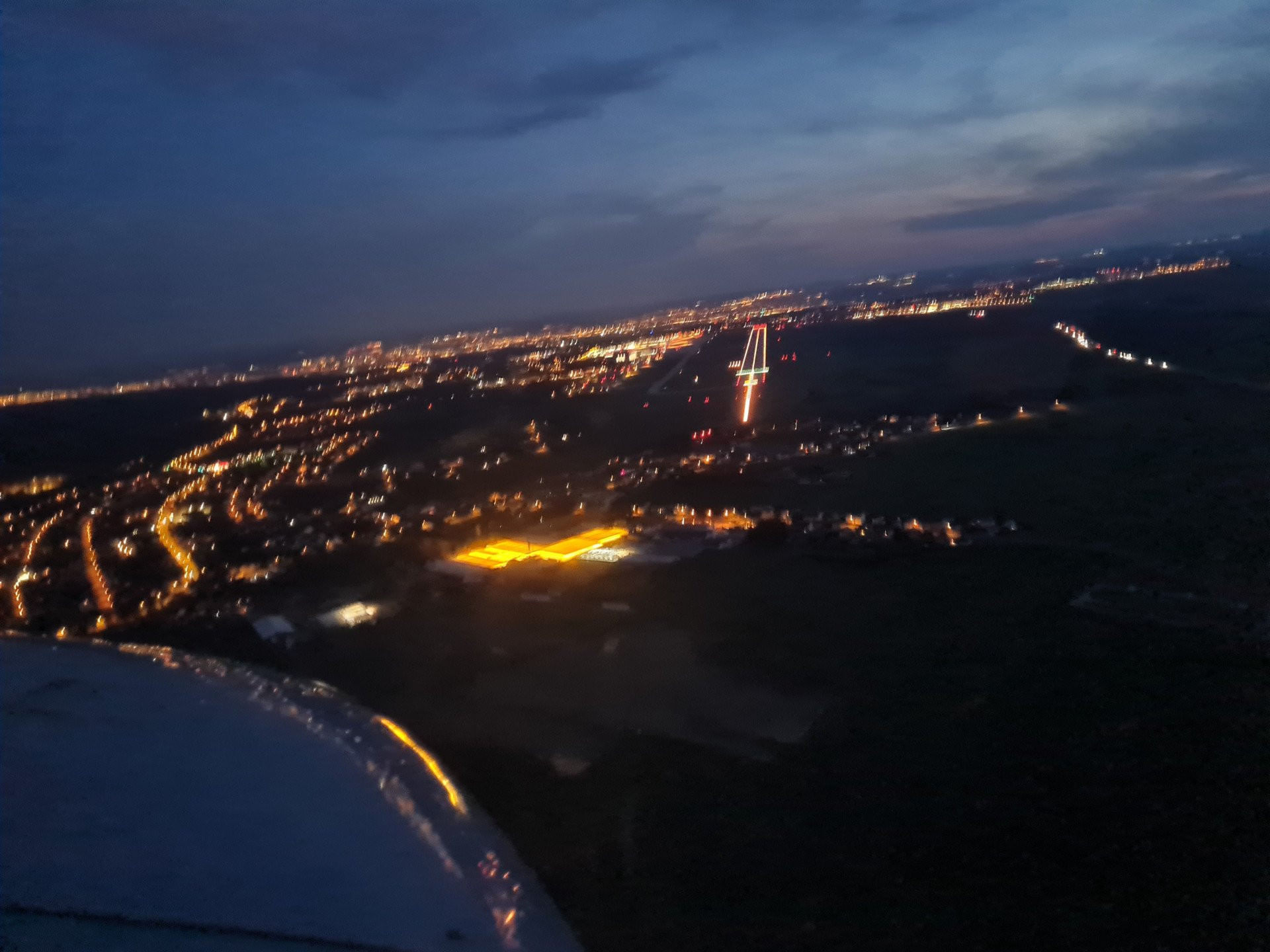 Ggw leider nur optional möglich: Nachtflug nach Dresden