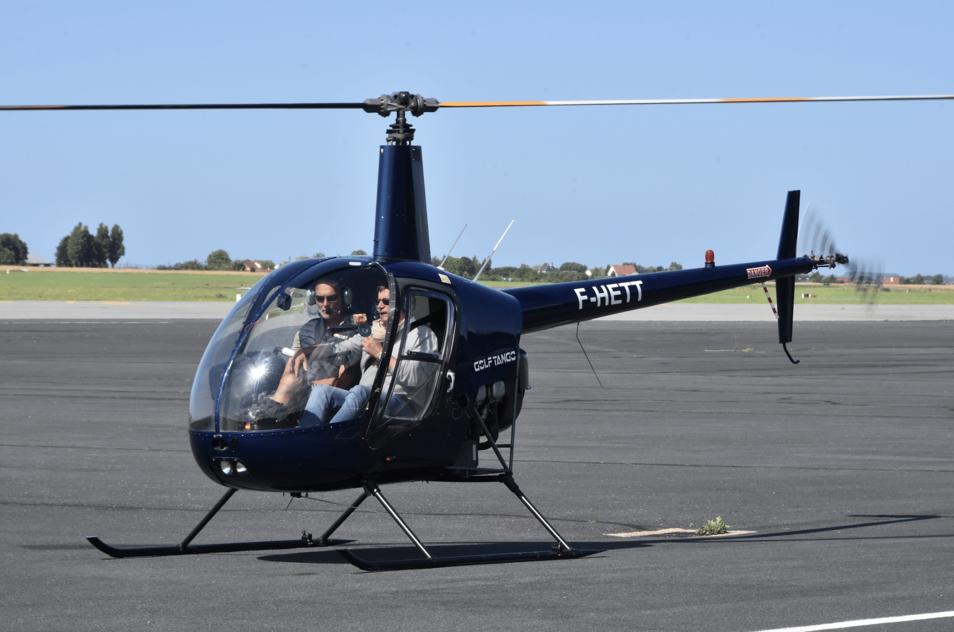 Vol d'initiation au pilotage d'un hélicoptère | 60 min