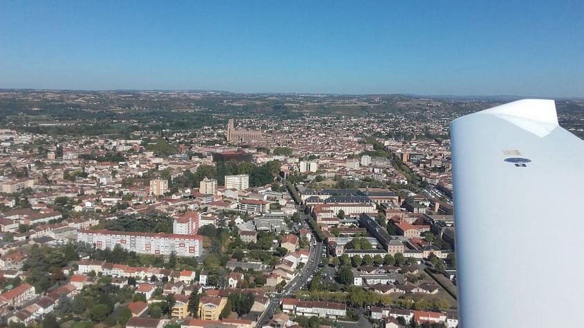 Vol Sur retour Toulouse ou Carcassone (et retour) vers Aix