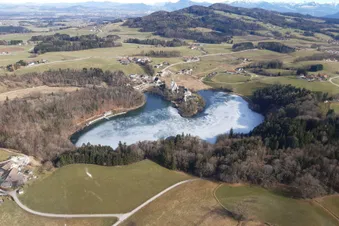Traumflug zum Chiemsee & über die Alpen