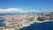 Rade de Marseille ras de l'eau, calanques, Sainte Victoire