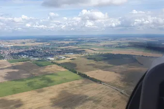 viele km weite Sicht