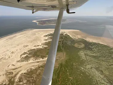 Norderney über Hamburg