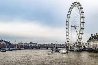 London heli lanes flight from Cambridge