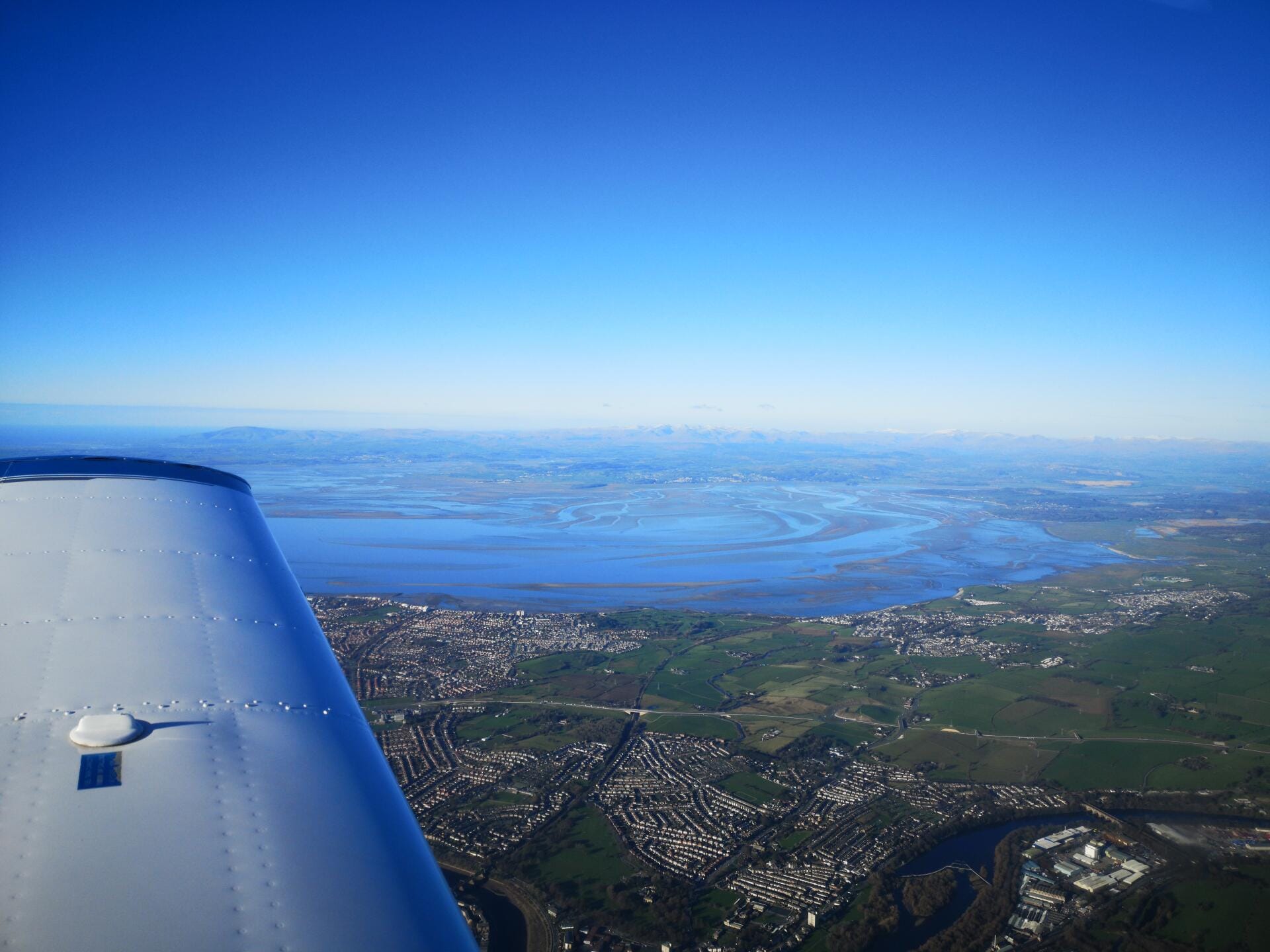 Sightseeing over the Lake District