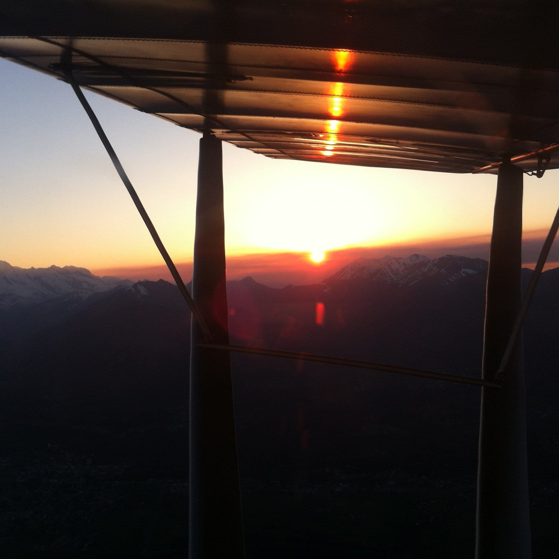 la côte basque vue du ciel