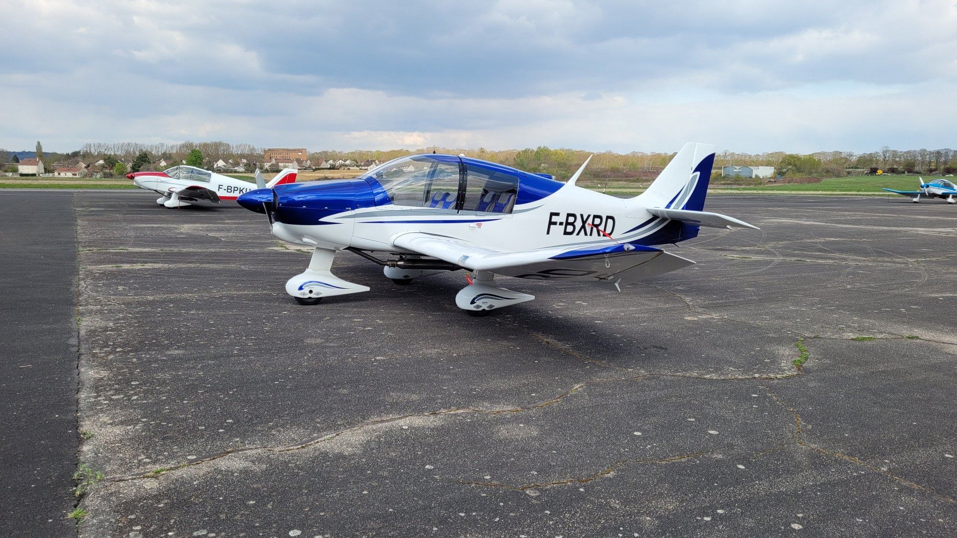 Les châteaux des Yvelines et de l'Eure-et-Loir en avion