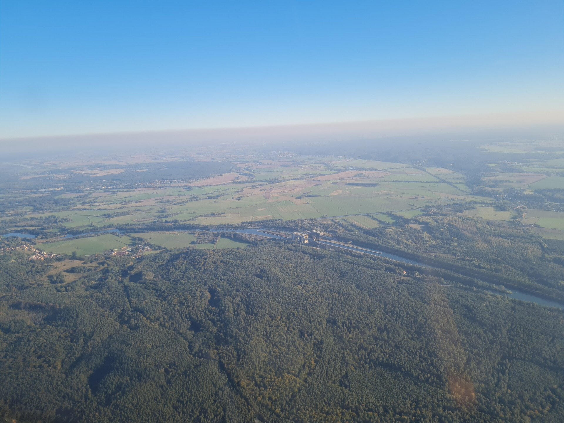 Rundflug über die Schorfheide