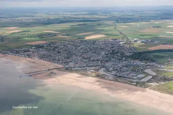 Survol des plages du Débarquement UTAH, OMAHA, GOLD et JUNO