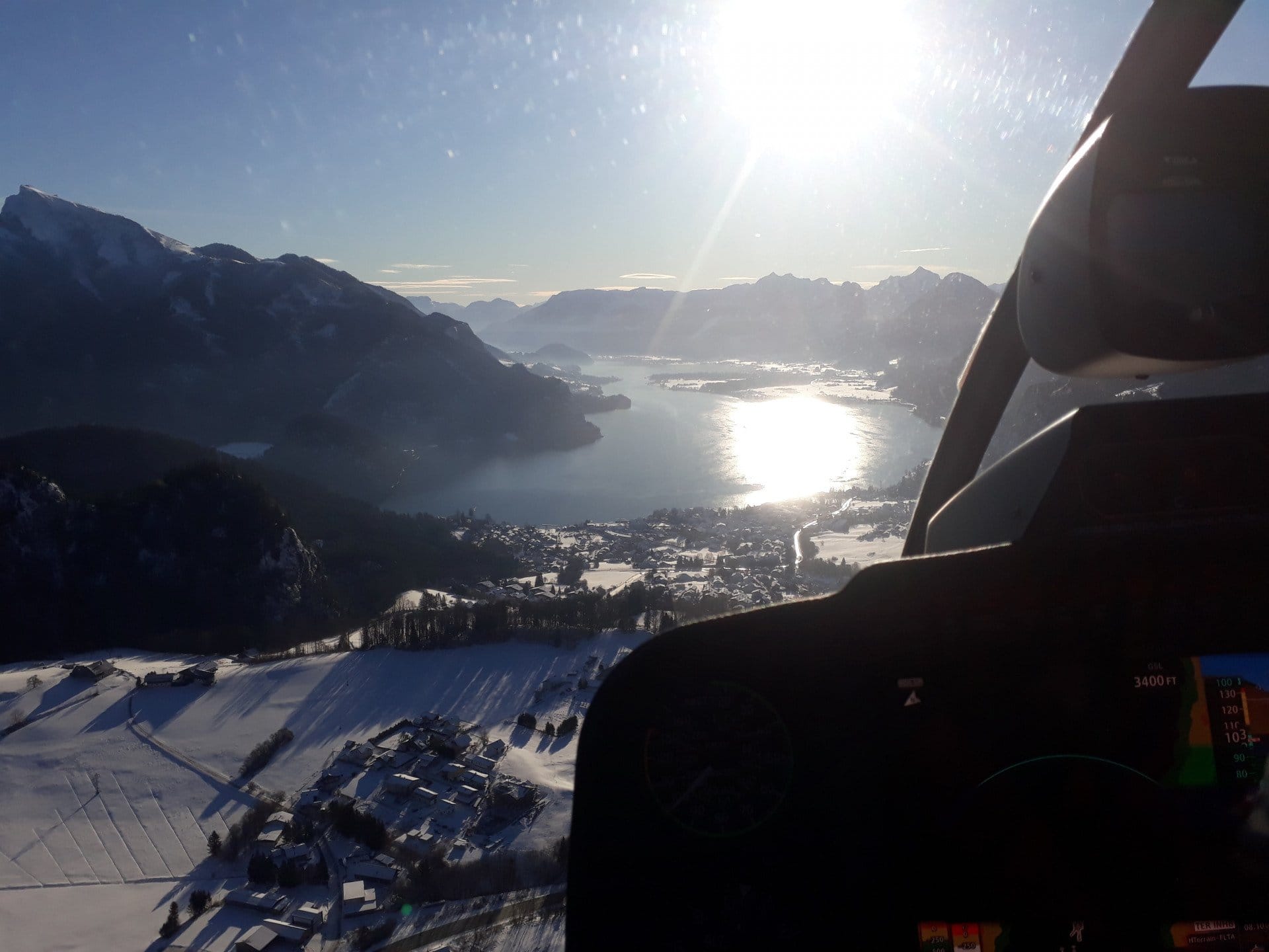 Hubschrauber Rundflug 30 Min. Berg- und Seenregion