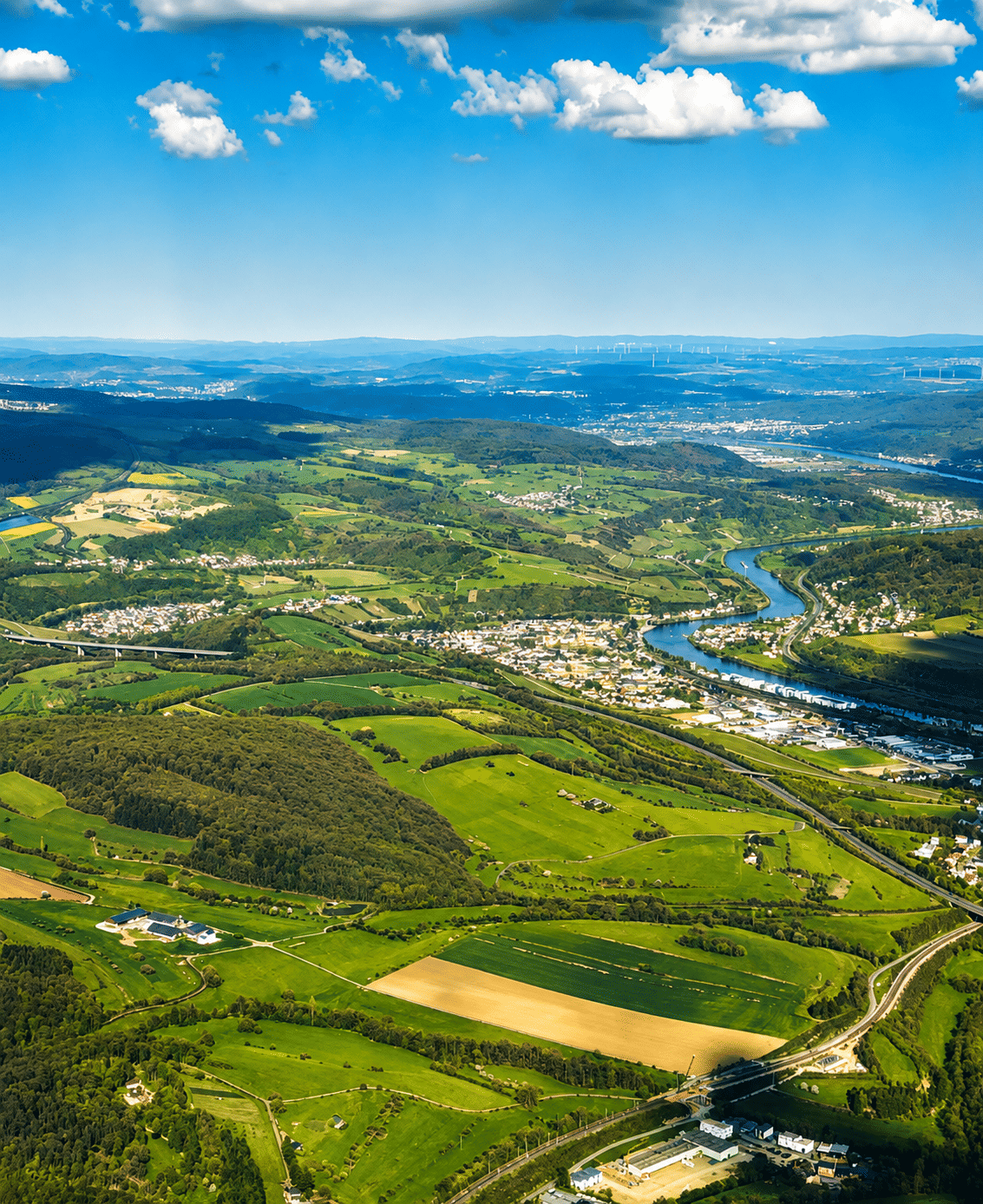 Les grandes boucles de la Moselle allemande
