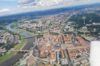 Das Zentrum von Dresden Altstadt