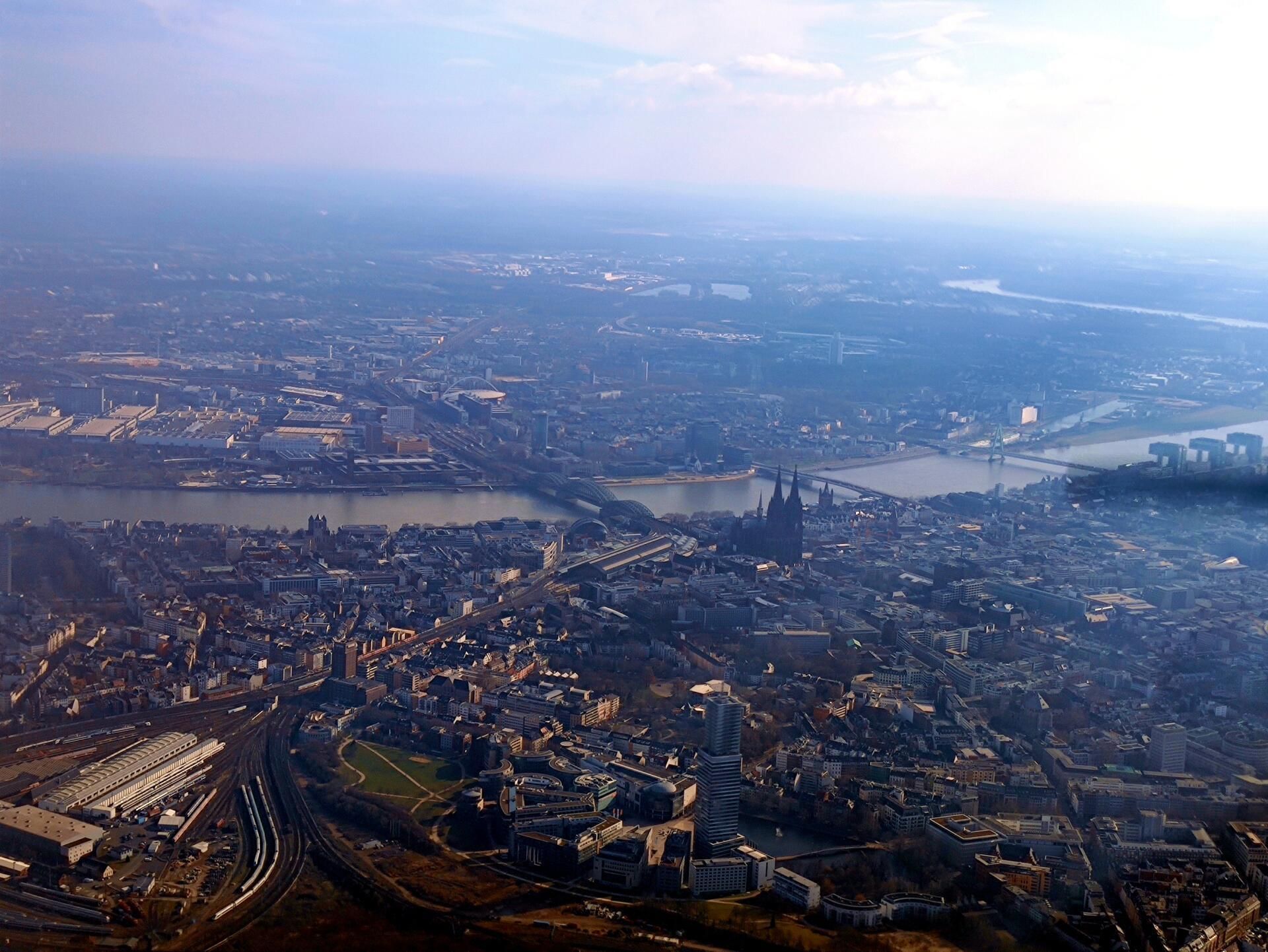 Koeln, Zentrum und Dom