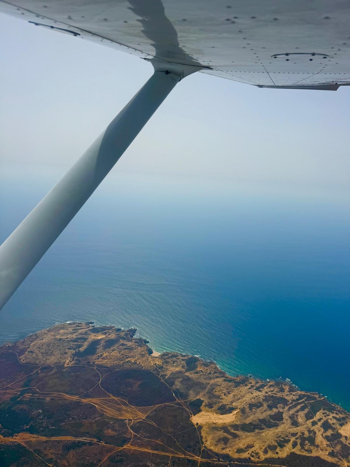 Golden Portuguese coastline