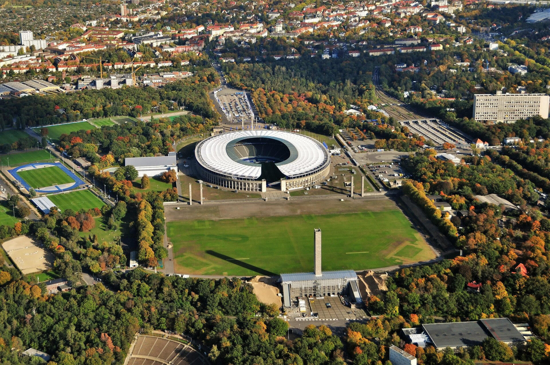Das Olympiastadion Berlin
