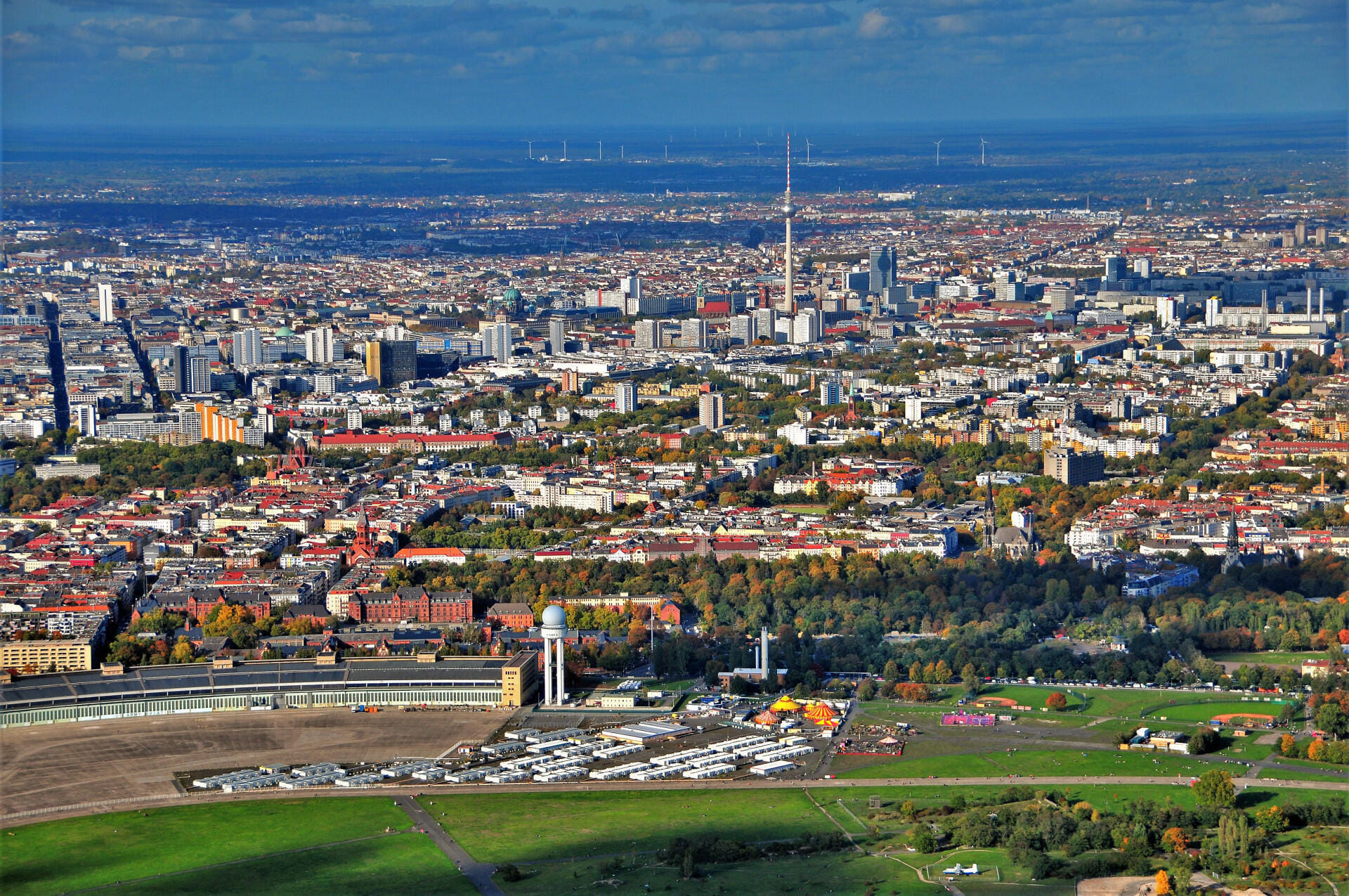 Berlin von oben, Rundflug über Berlin