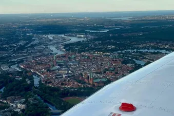 Rundflug Lübeck und nördliches Umland