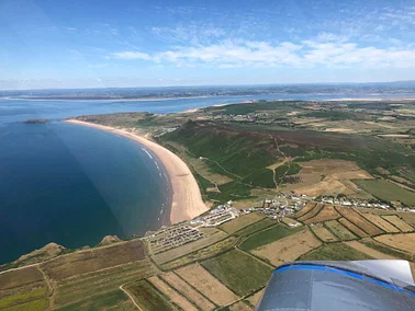 Sightseeing Flight Over The Gower AONB