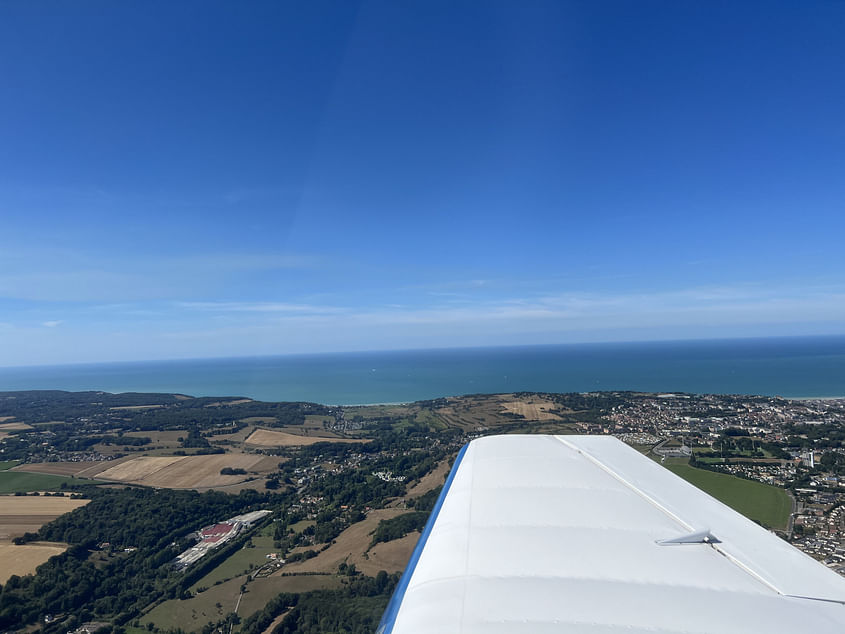 Rouen, boucles de la Seine, falaises de dieppe