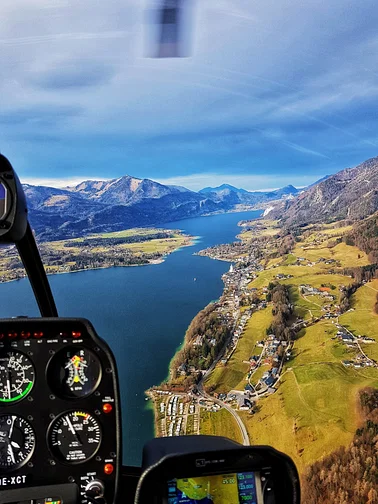 Helikopterrundflug - Salzkammergut Seenparadies