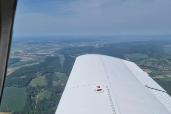Rundflug zum Schloß Marienburg