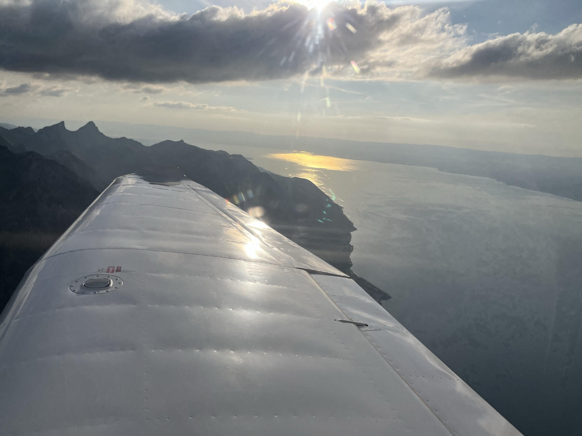 Cervin et alpes valaisannes - flight to the  Matterhorn