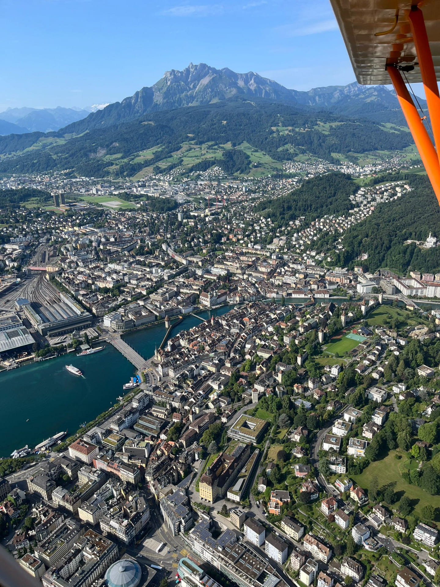 Lucerne from above