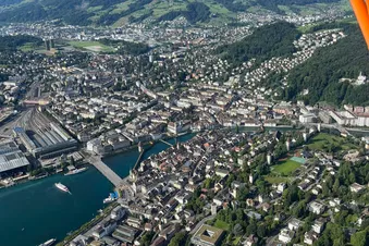 Lucerne from above