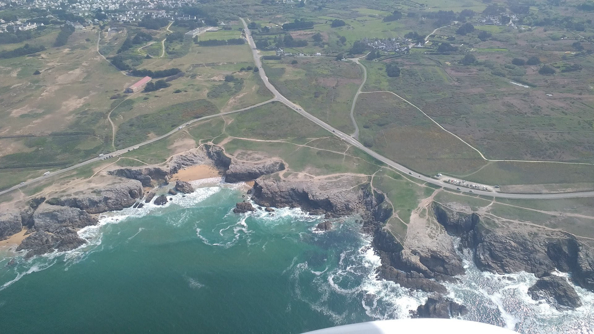 Balade aérienne d'îles en îles depuis Quiberon
