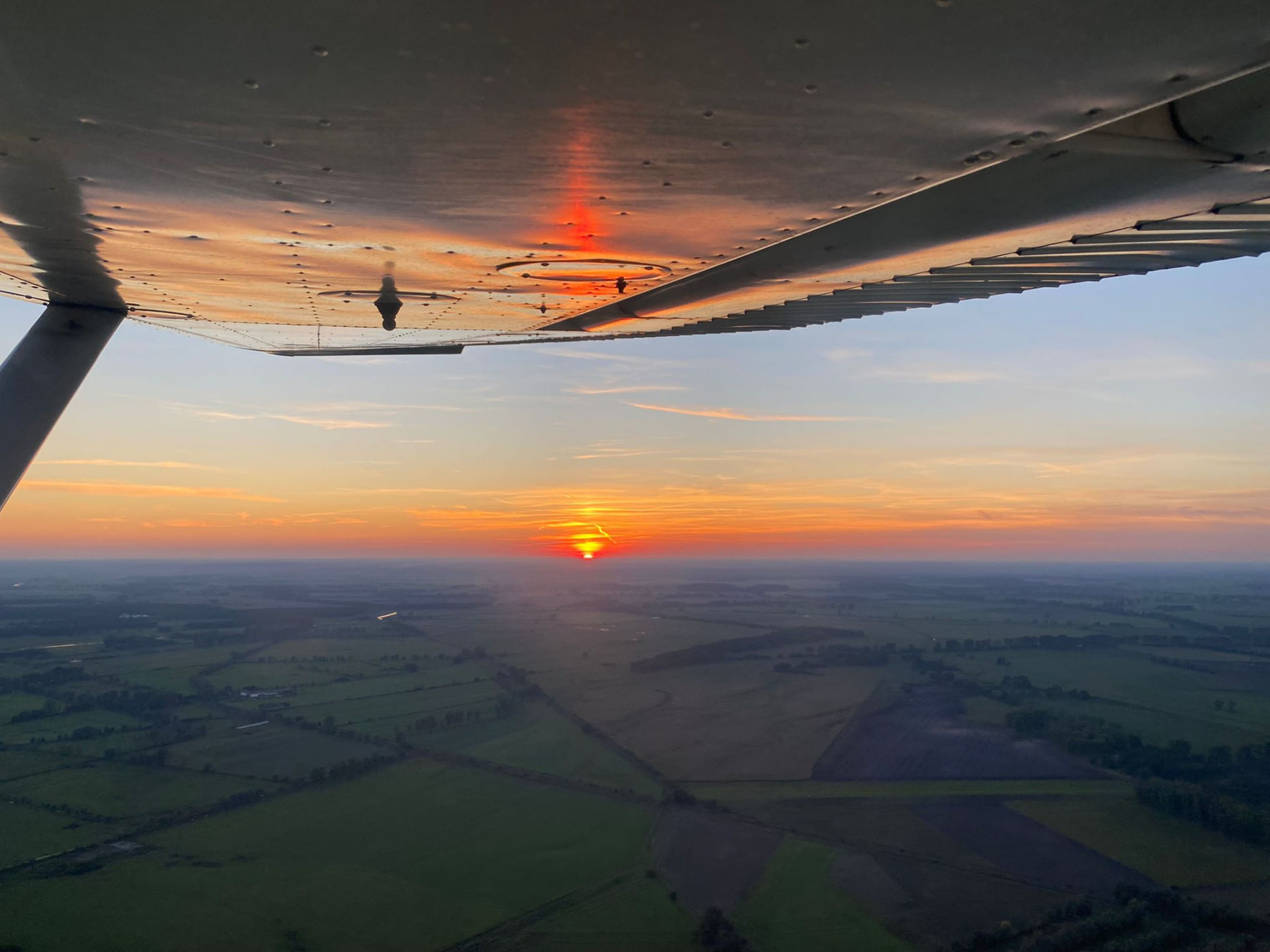Rundflug über das Münsterland oder das Ruhrgebiet