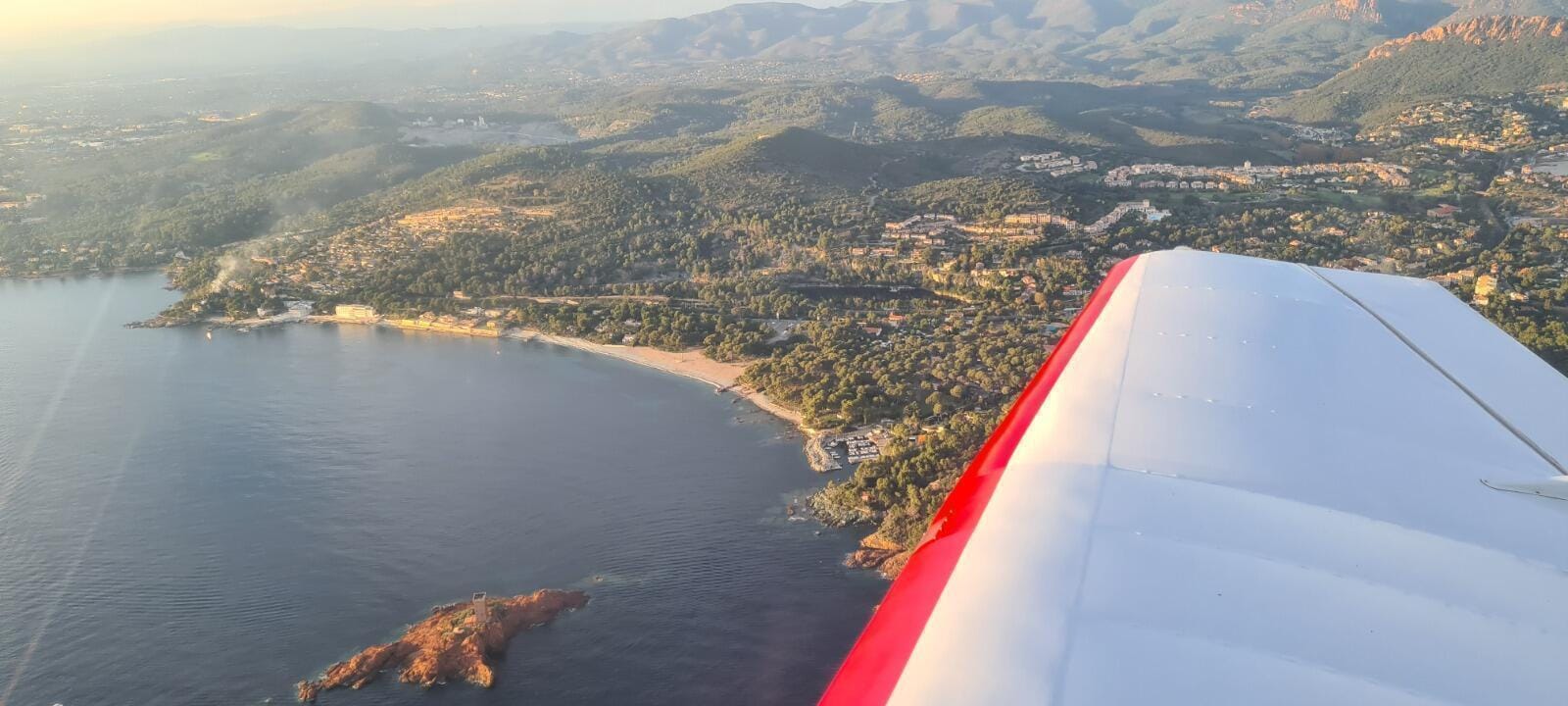 Vol Découverte 🛩 iles de Lérins & golfe de Saint Tropez