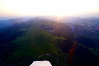 Lever de soleil dans les Vosges