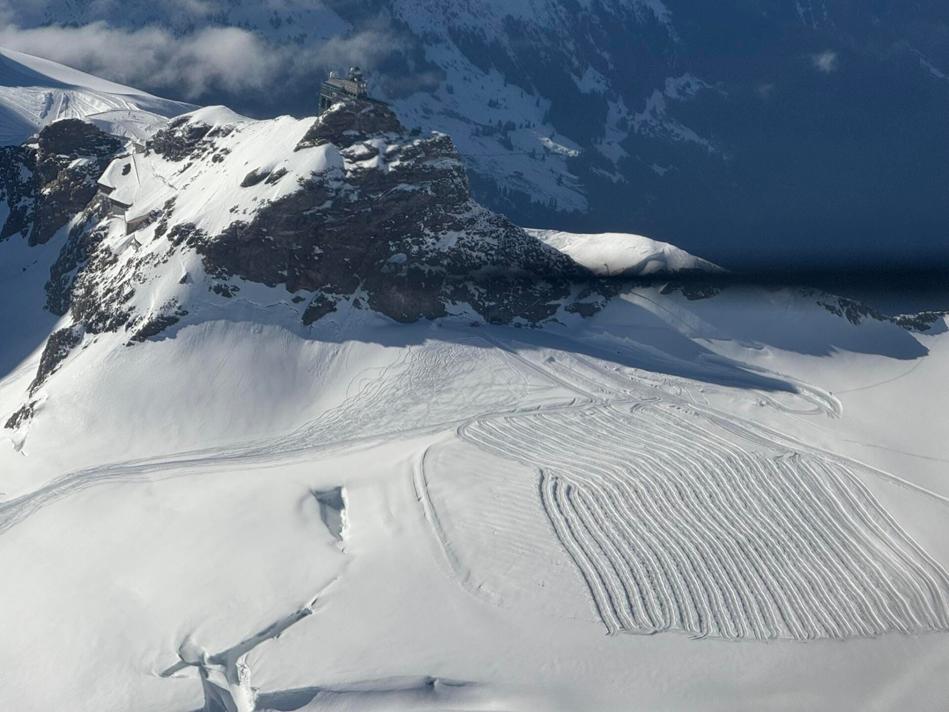 Vol au Mont Blanc et Cervin avec pause cafè ou repas á Sion