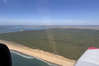 Au départ de Royan - survol de la Côte Sauvage