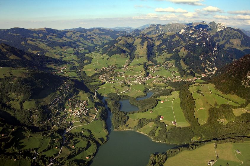 Découverte de la Gruyère en Cessna 172, parcours 2