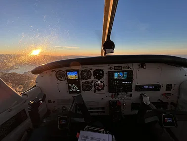 Sunset flight Zentralschweiz