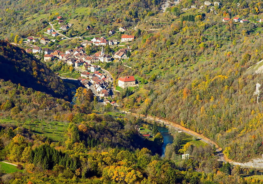 La vallée de la Loue - Ornans