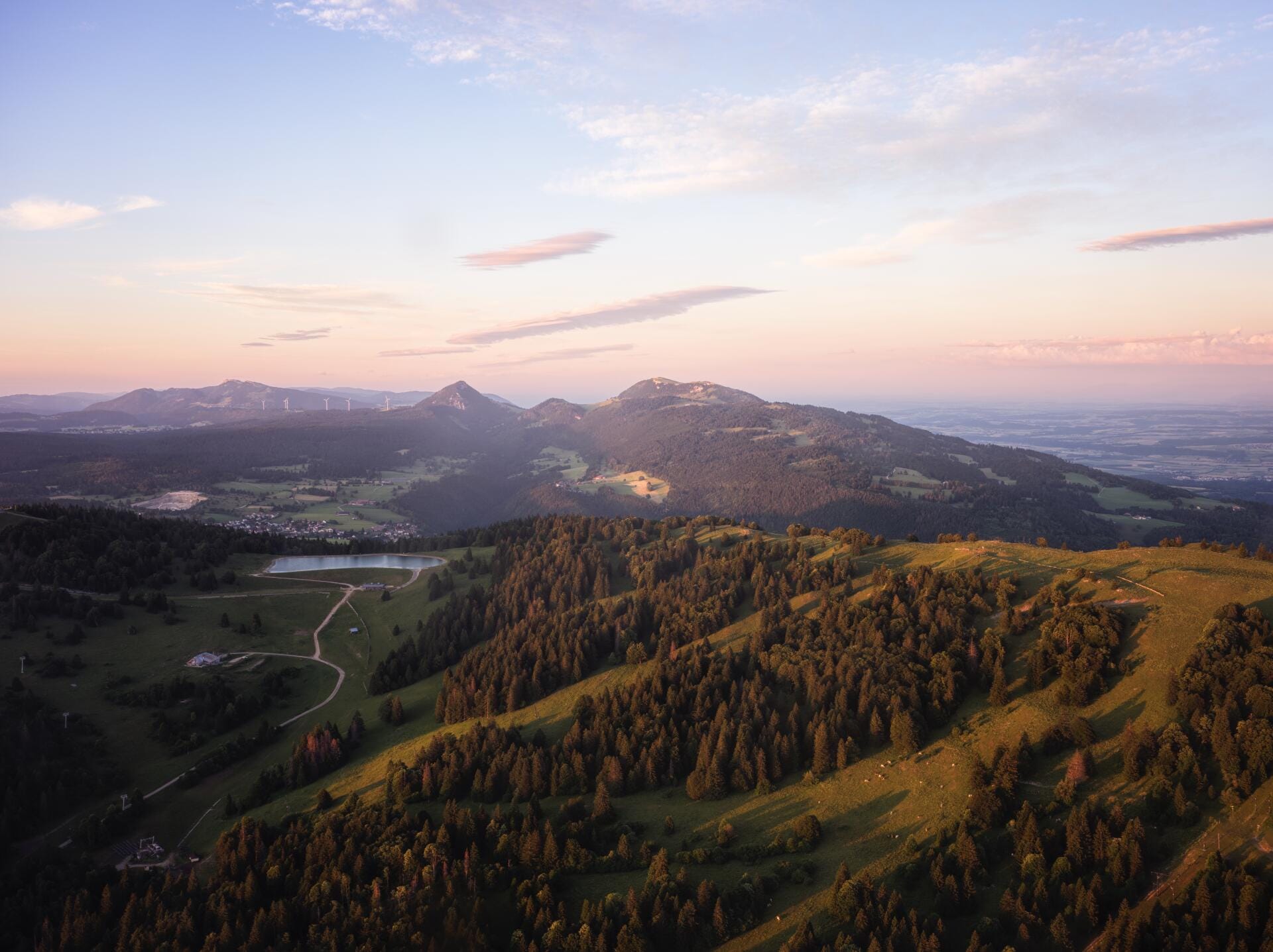 Survol magique du Jura et du Doubs