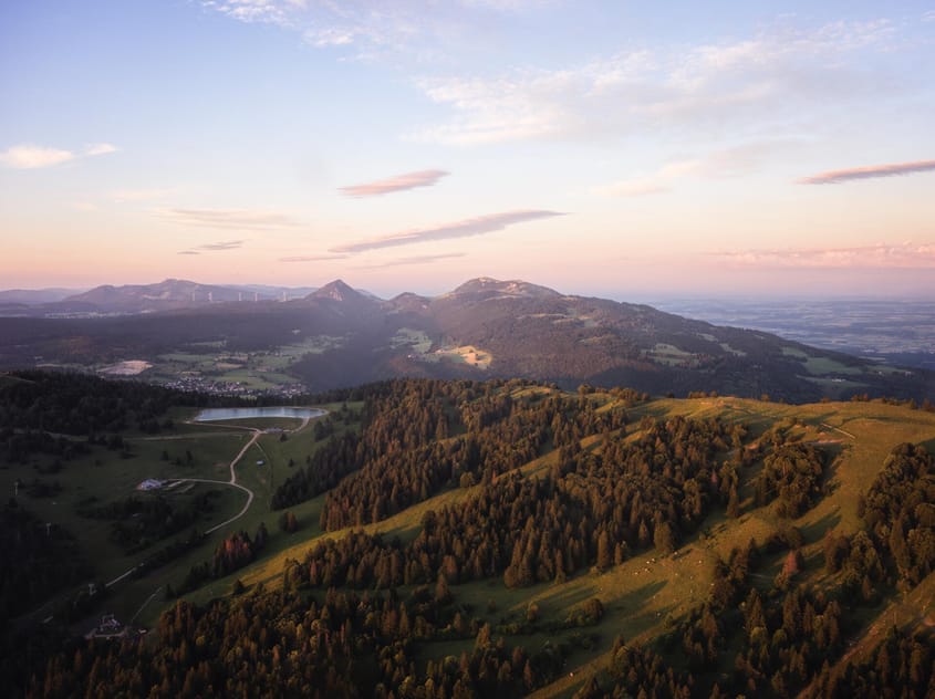 Survol magique du Jura et du Doubs