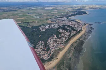 Survol de la côte Rétaise
