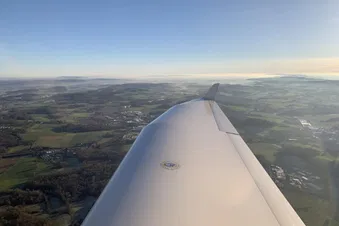 Rundflug im günstigen 2-Sitzer über das Münsterland