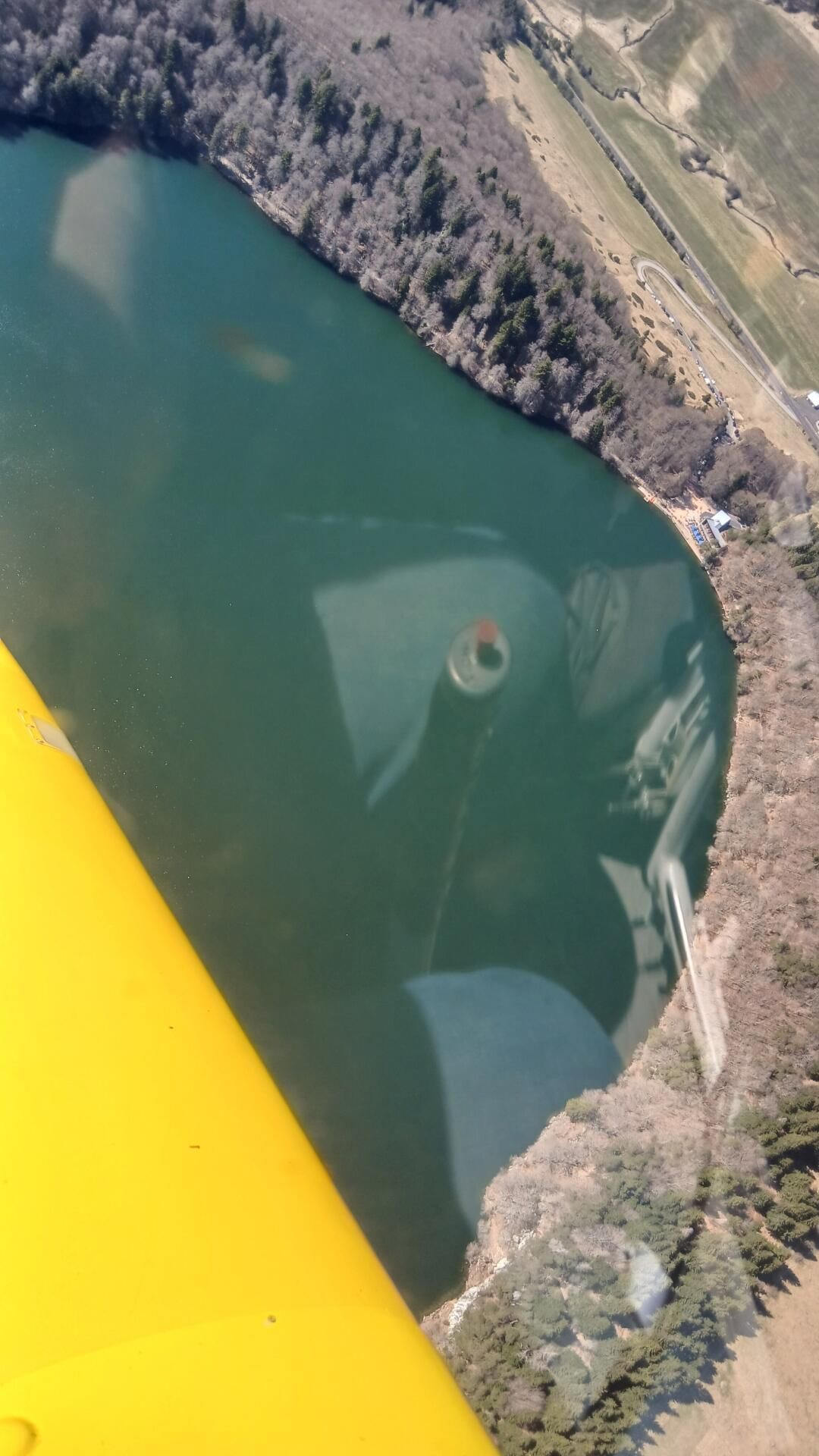 Viaduc et lac marcillac