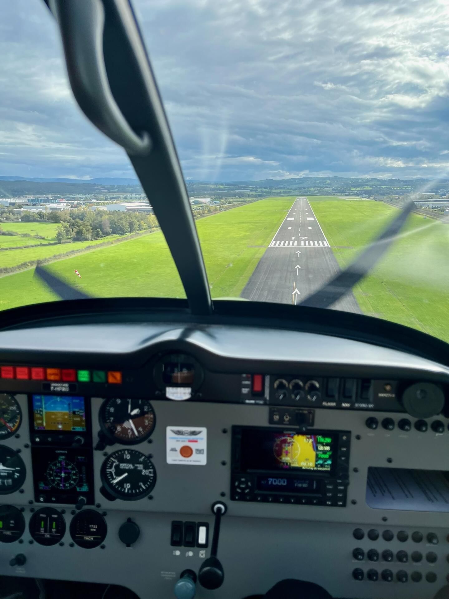 Atterrissage St Etienne